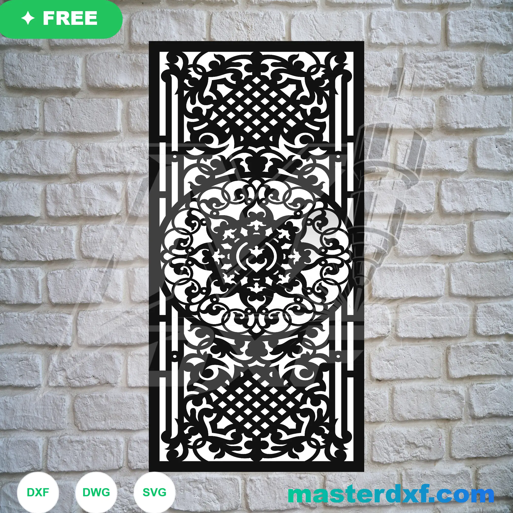 Intricate Moroccan Star Octagonal Girih Lattice DXF File — Free Download for Laser CNC Plasma